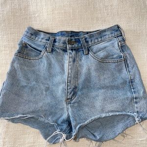 Brandy Melville |  High Rise Denim Shorts | 26